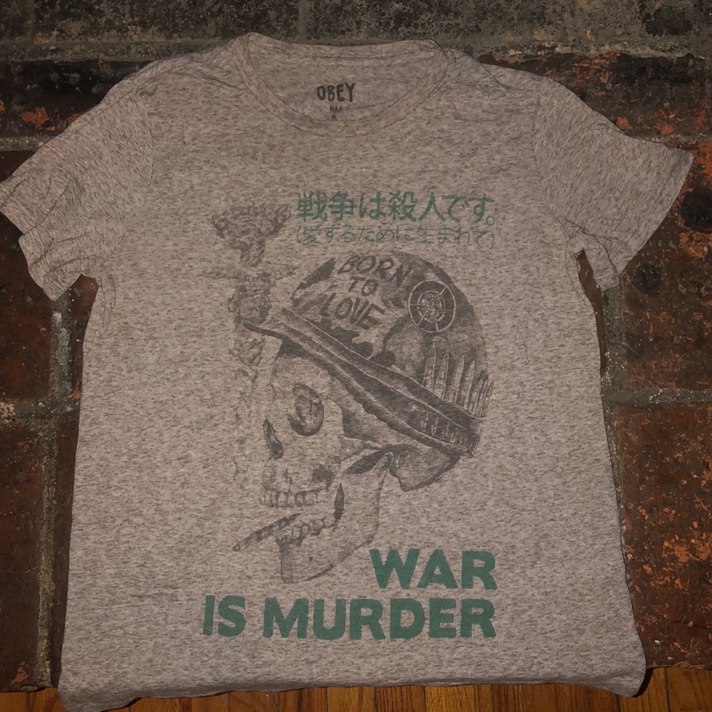 Obey shirt XS